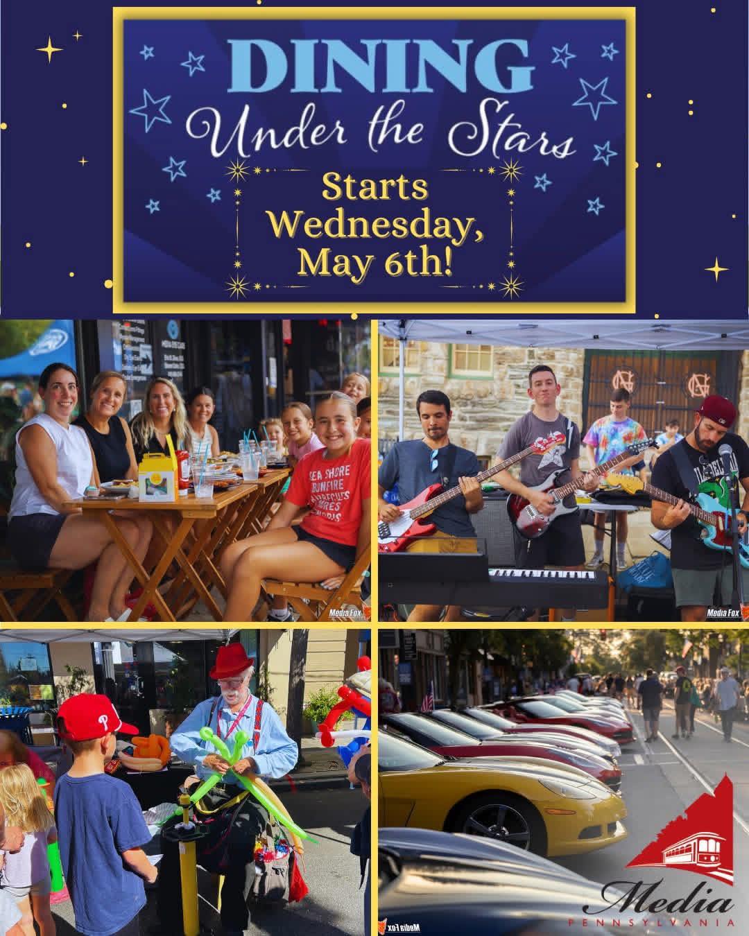 Are you ready for Dining Under the Stars in Media?